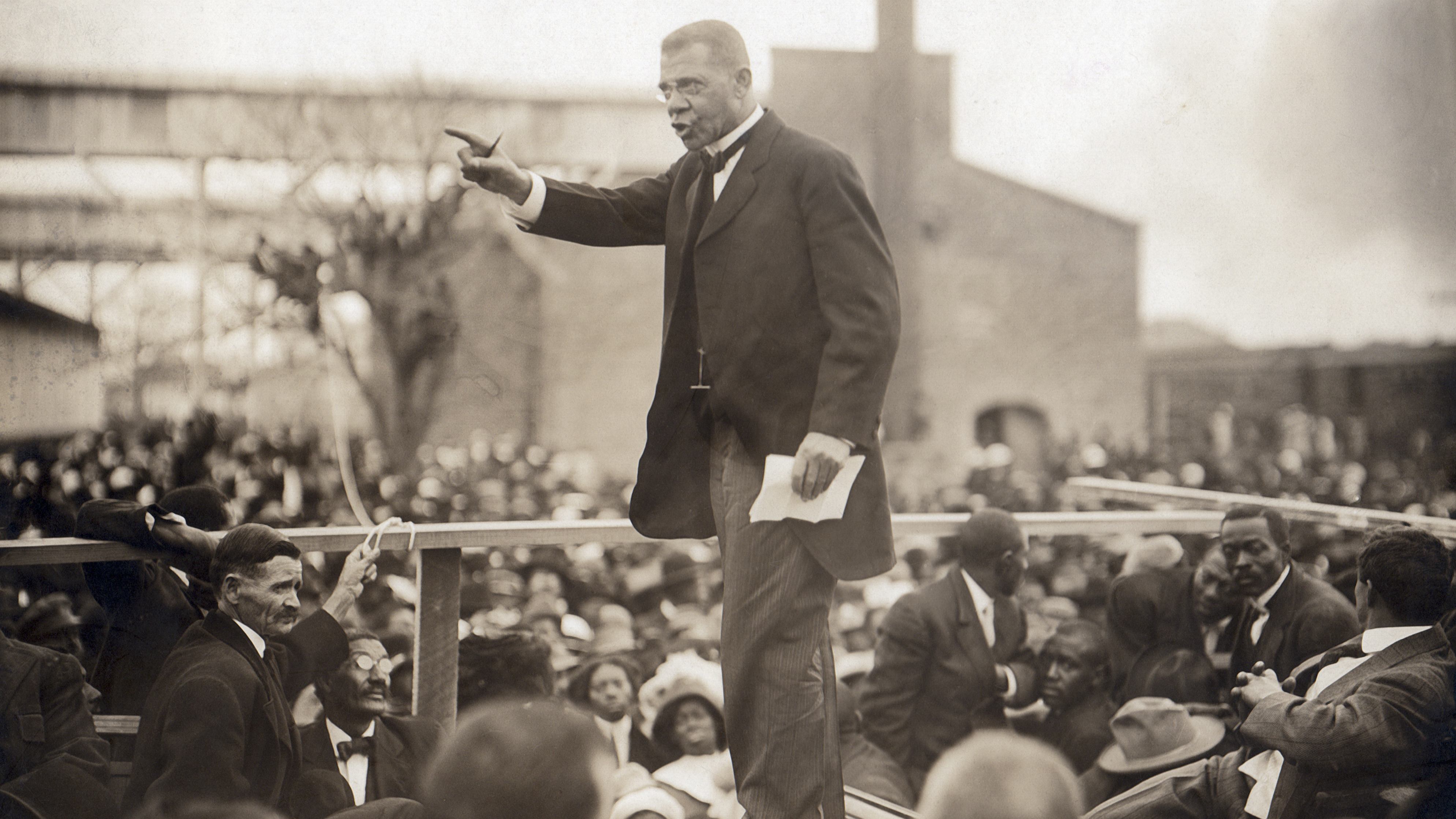 Booker T. Washington. Credit: Library of Congress.
